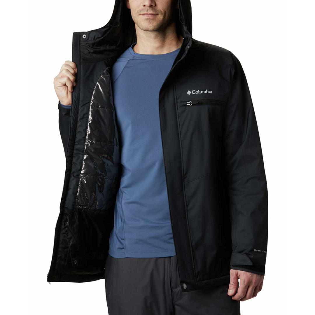 Columbia Men Black Valley Point Jacket