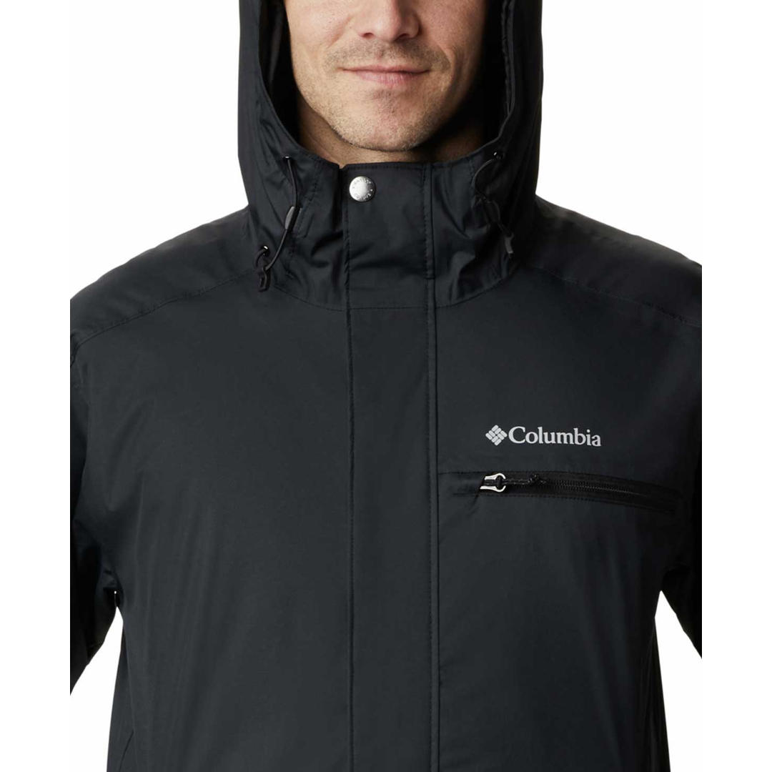 Columbia Men Black Valley Point Jacket
