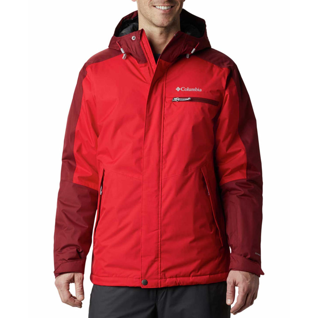Columbia Men Red Valley Point Jacket