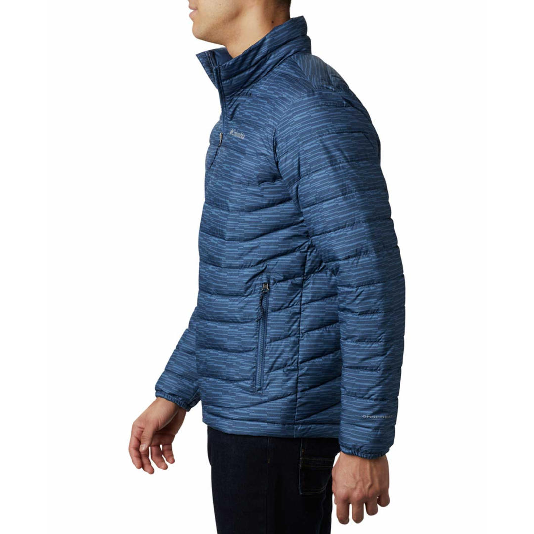Columbia Men Blue Powder Lite Jacket