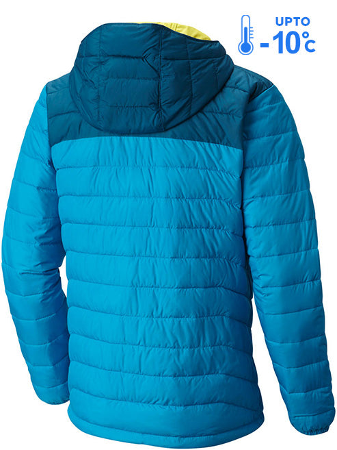 Columbia Men Blue Powder Lite Hooded Jacket