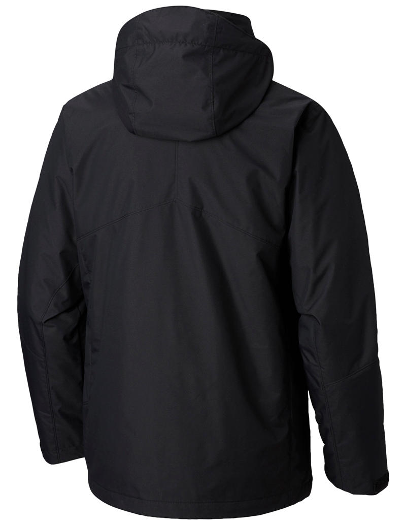 Columbia Men Black Bugaboo II Insulated Interchange Jacket
