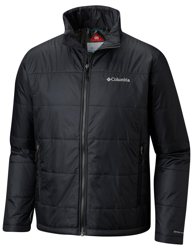 Columbia Men Black Bugaboo II Insulated Interchange Jacket