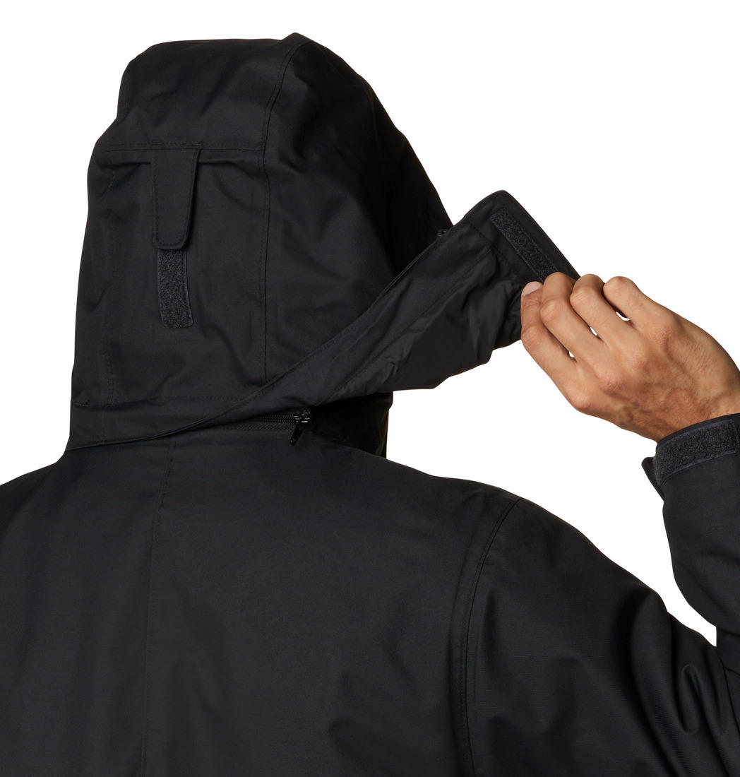 Columbia Men Black Bugaboo II Fleece Interchange Jacket