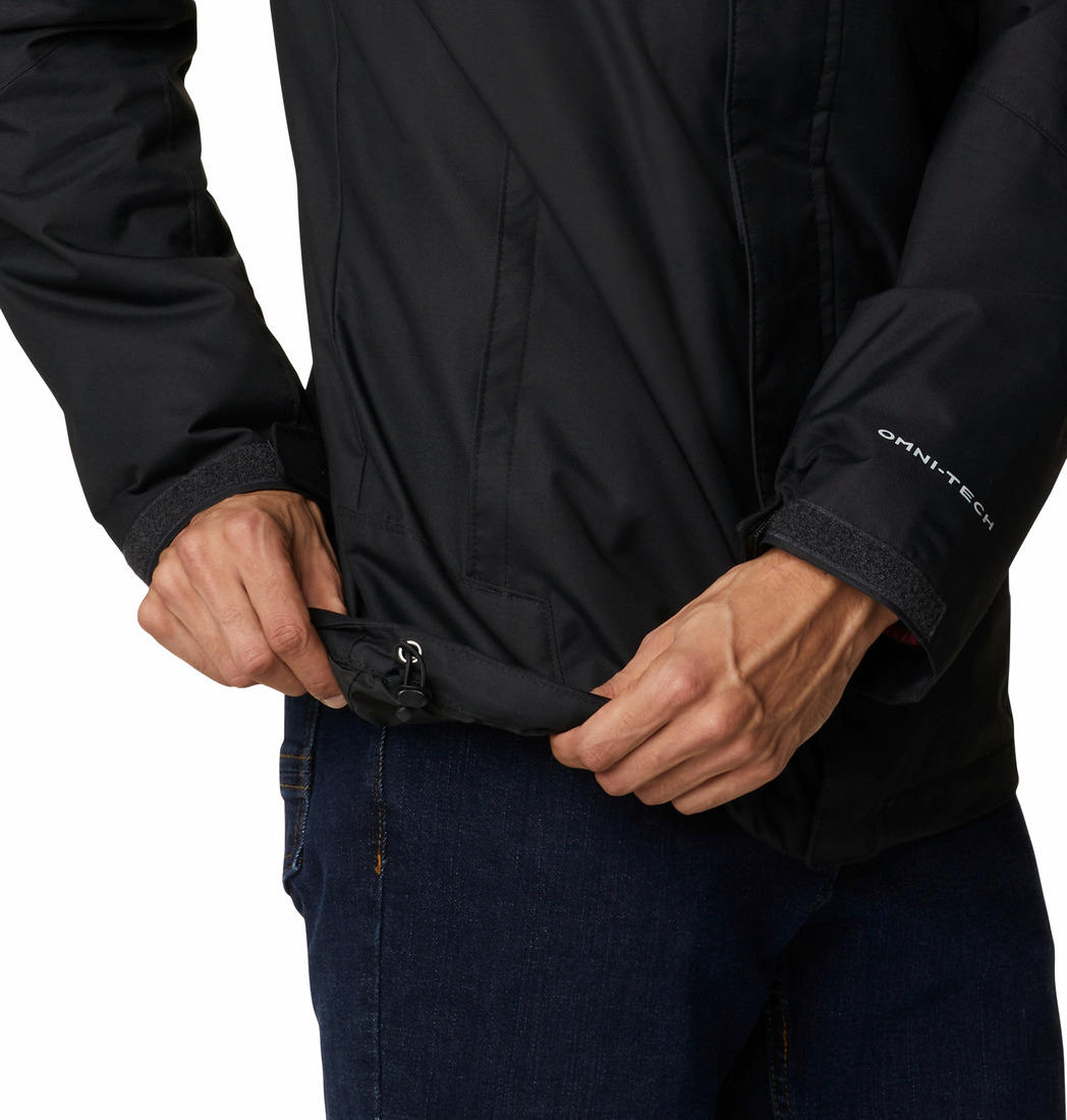 Columbia Men Black Bugaboo II Fleece Interchange Jacket