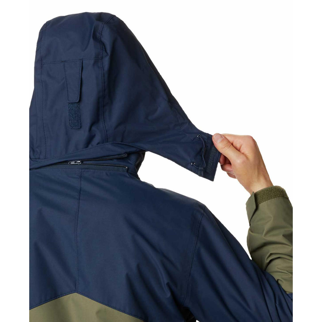 Columbia Men Green Bugaboo II Fleece Interchange Jacket