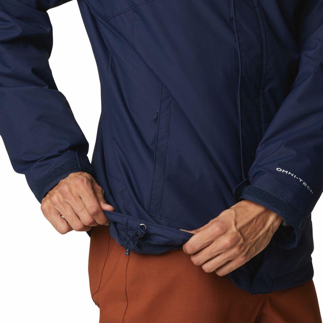 Columbia Men Blue Bugaboo II Fleece Interchange Jacket