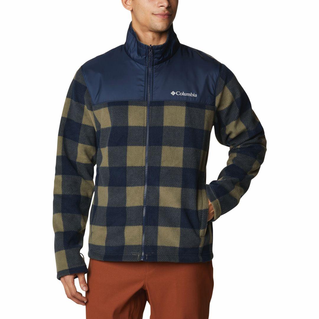 Columbia Men Blue Bugaboo II Fleece Interchange Jacket