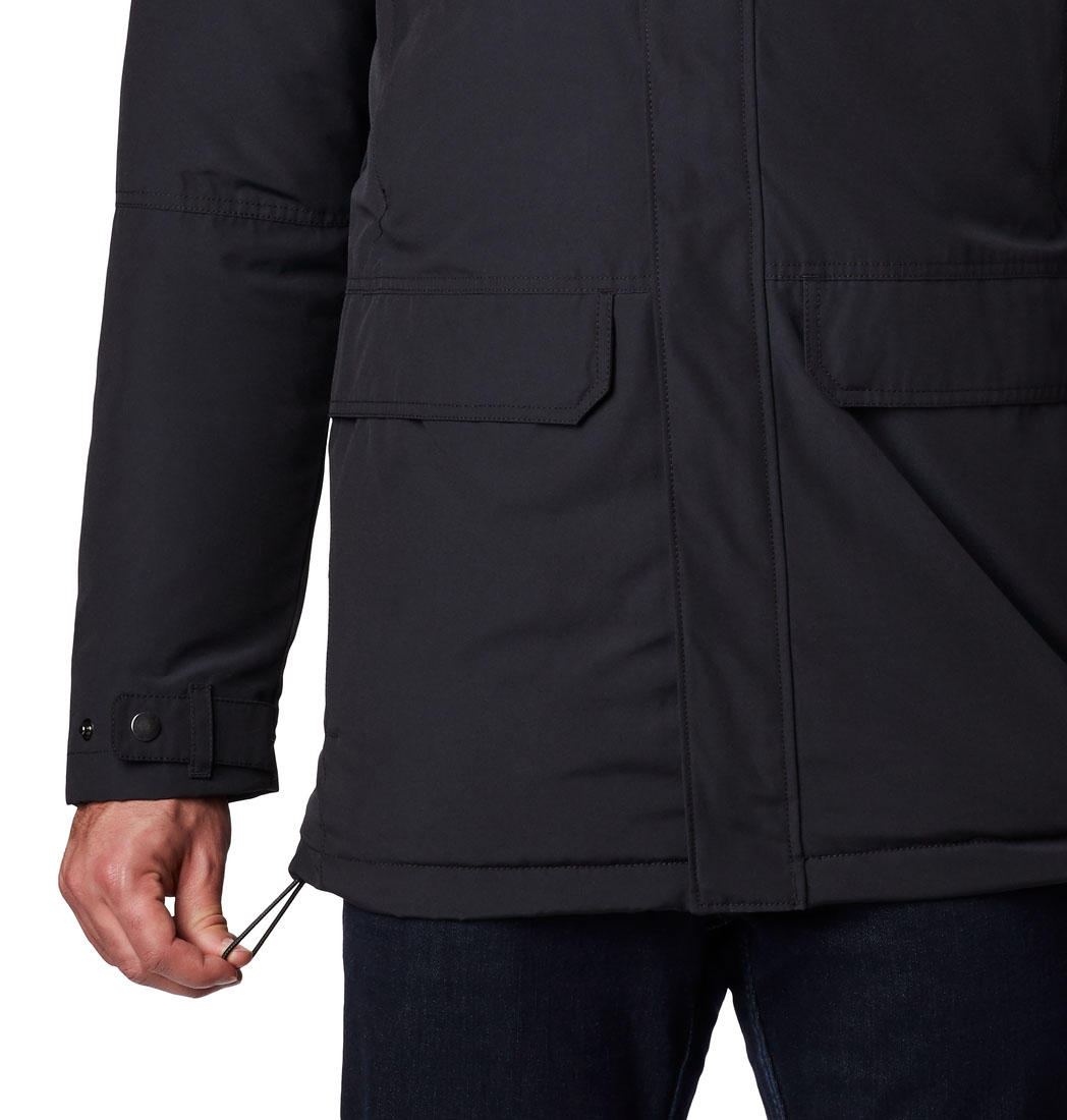 Columbia Men Black Marquam Peak Parka Jacket