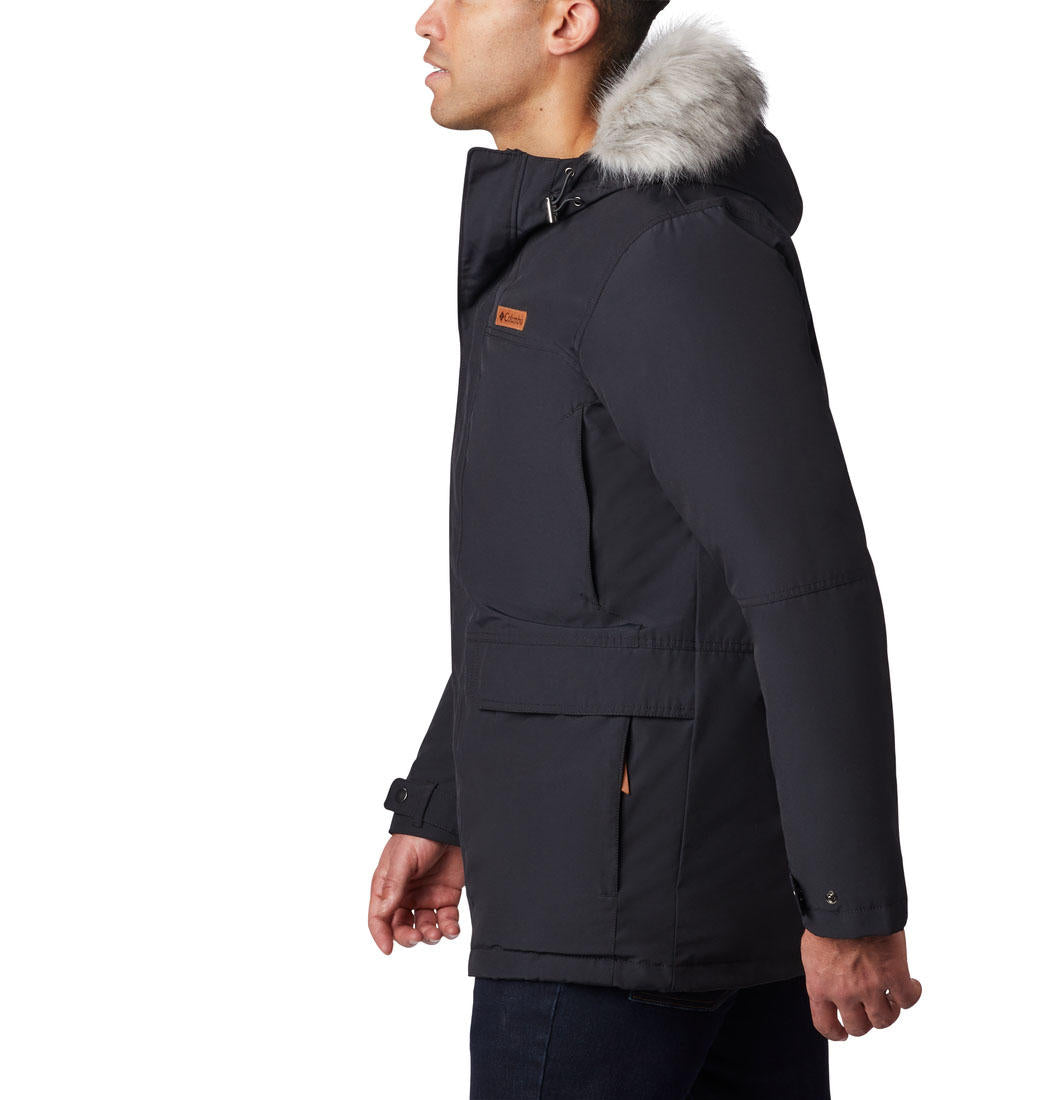 Columbia Men Black Marquam Peak Parka Jacket