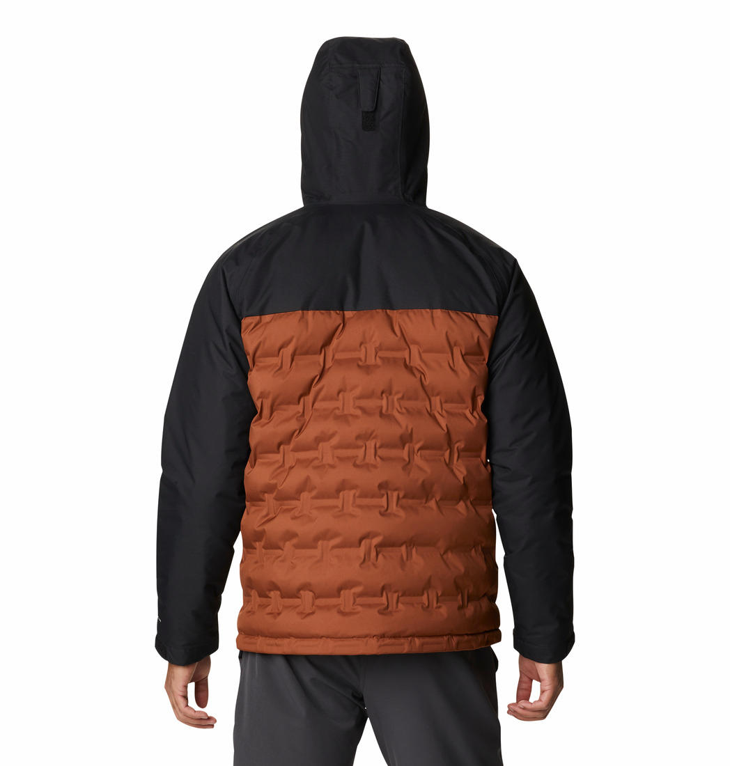 Columbia Men Brown Grand Trek Down Jacket