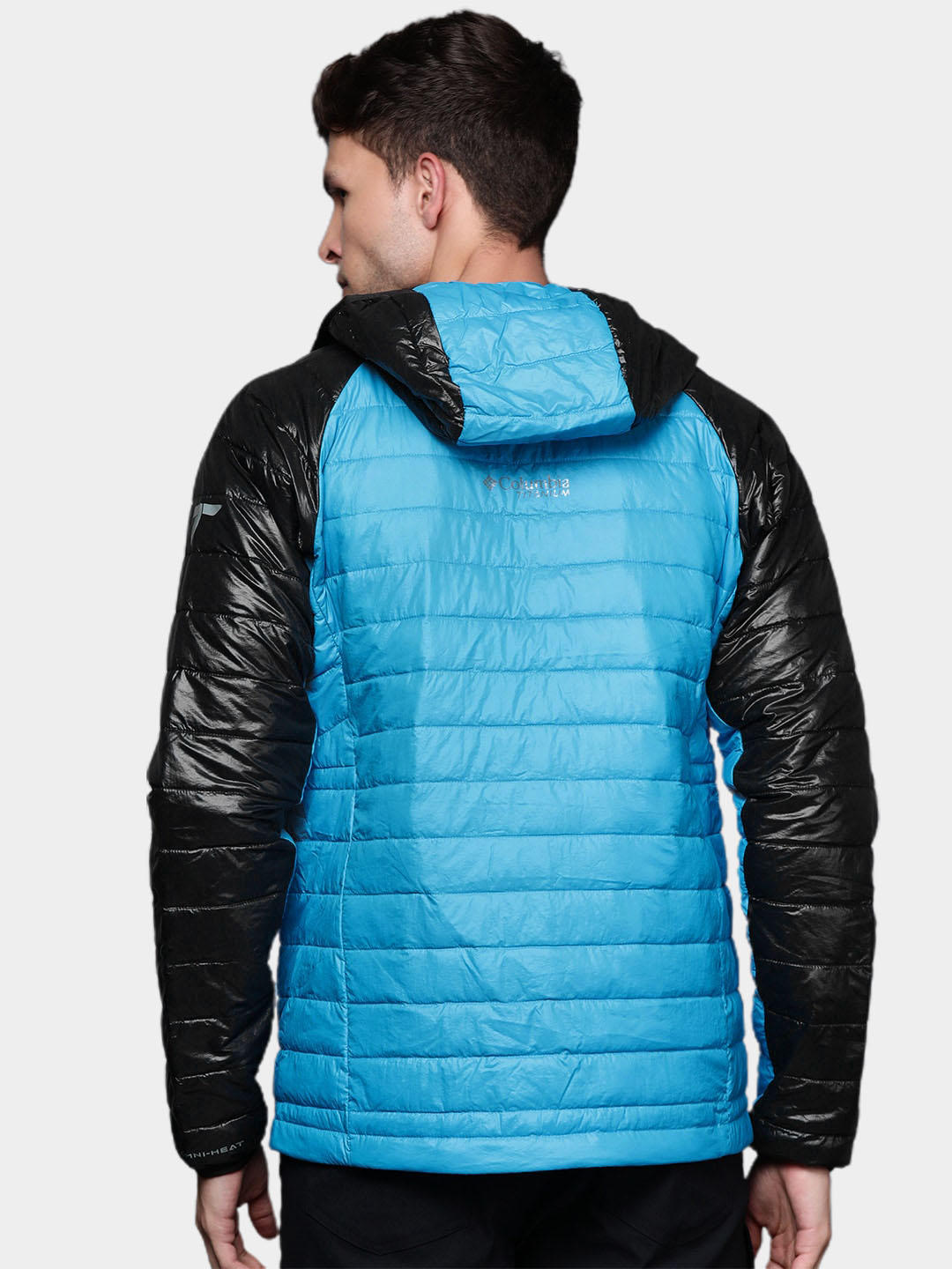 Columbia Men Blue Platinum Peak Hooded Jacket