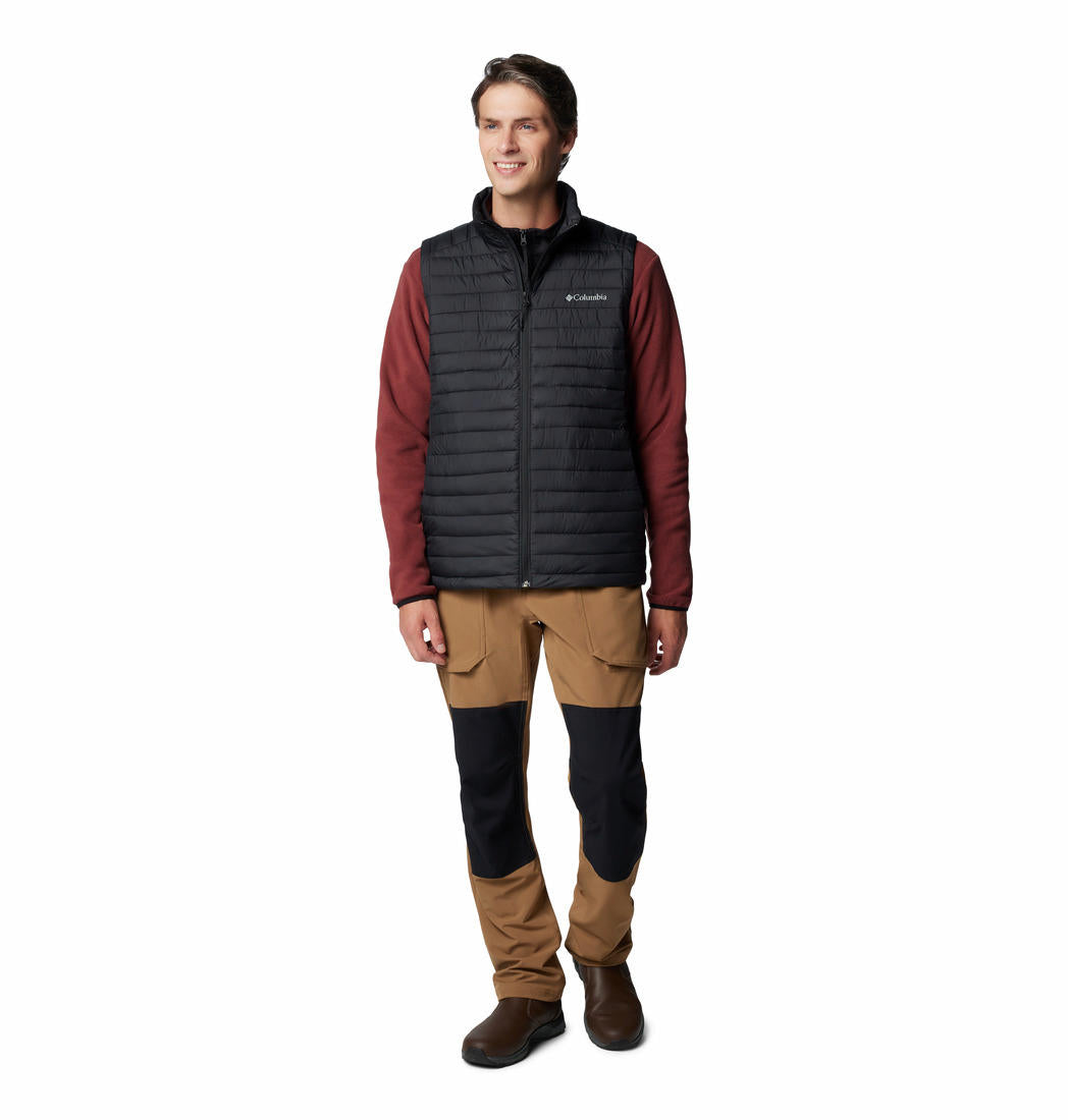 Columbia Men Black Omni-Shield Silver Falls II Down Vest Jacket