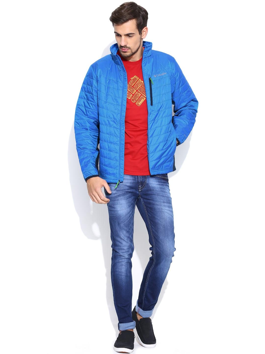 Columbia Men Blue Passo Alto Jacket