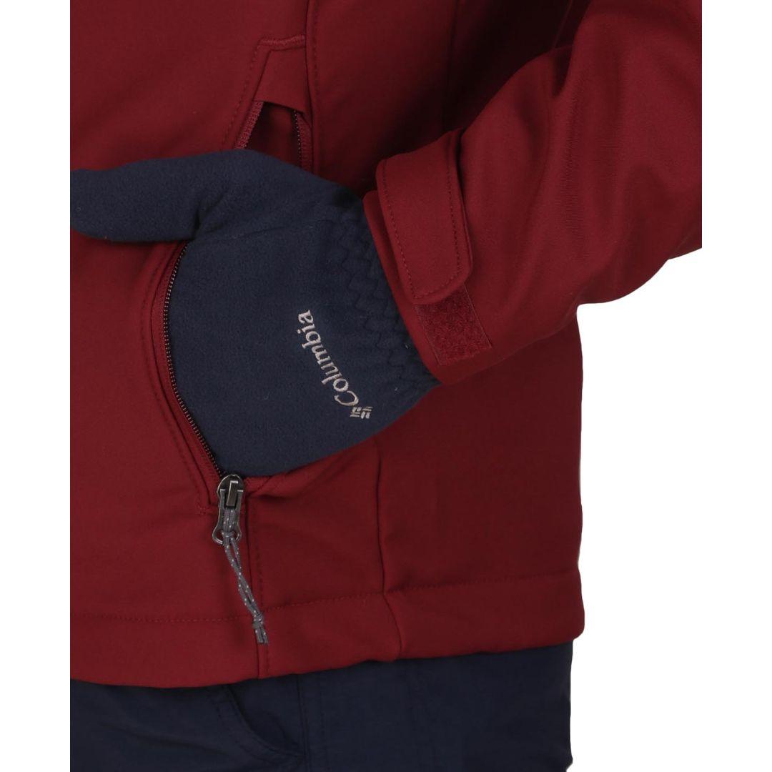 Columbia Men Red Ascender Softshell Jacket