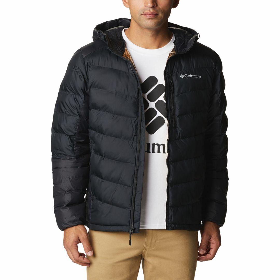 Columbia Men Black Labyrinth Loop Hooded Jacket