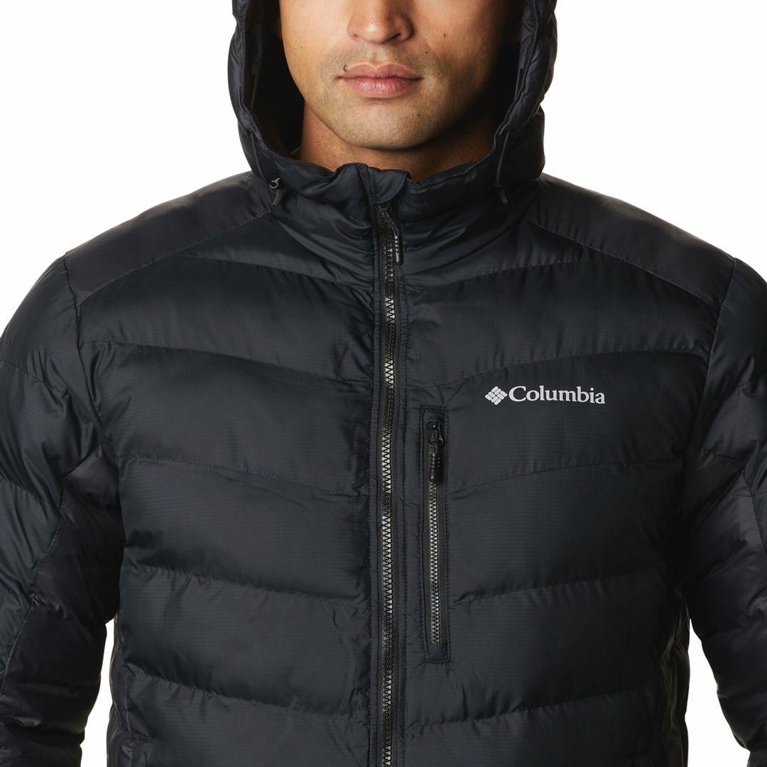 Columbia Men Black Labyrinth Loop Hooded Jacket