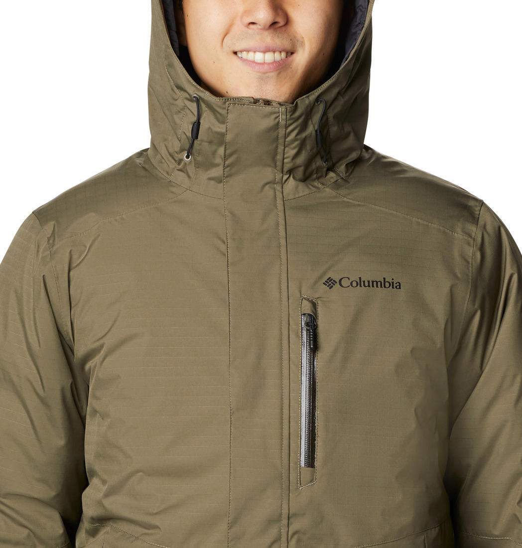 Columbia Men Green Oak Harbor Insulated Jacket