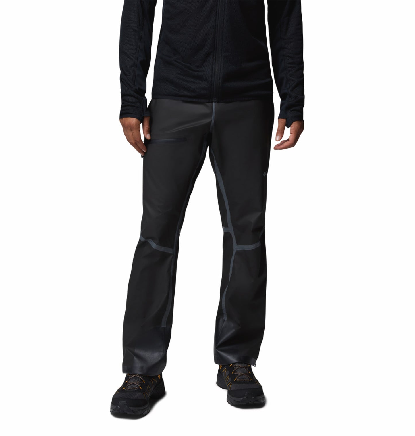 Columbia Men’s Black OutDry Whistler Peak Rain Pant - Durable & Comfortable