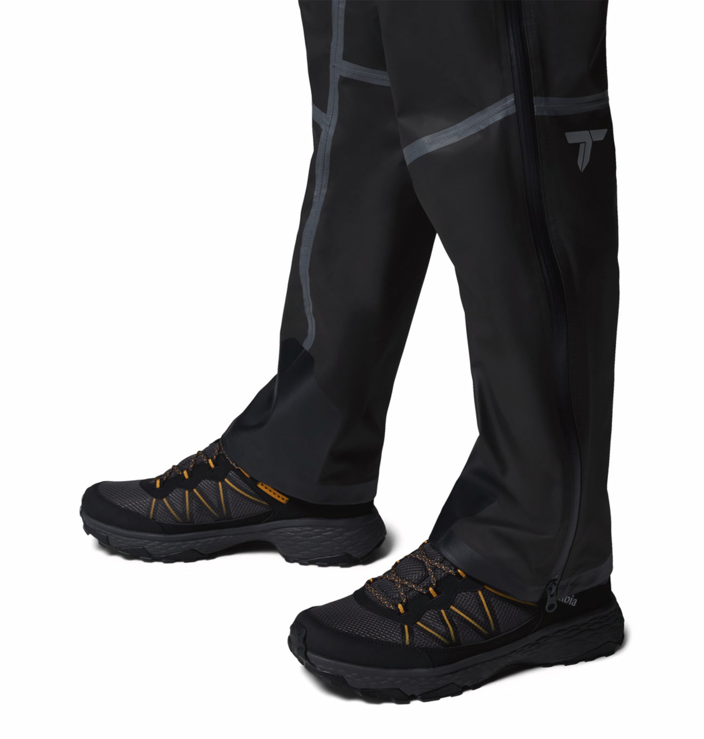 Columbia Men’s Black OutDry Whistler Peak Rain Pant - Durable & Comfortable