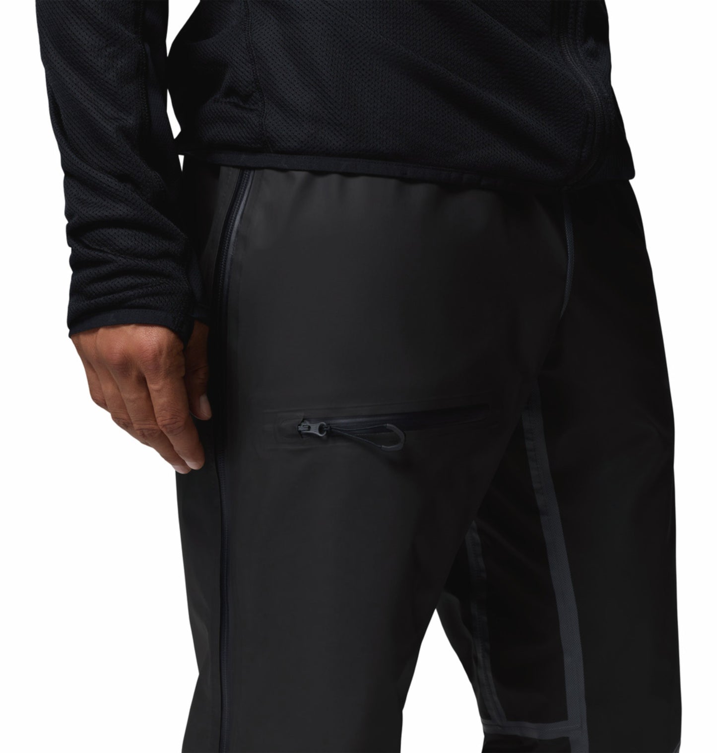 Columbia Men’s Black OutDry Whistler Peak Rain Pant - Durable & Comfortable