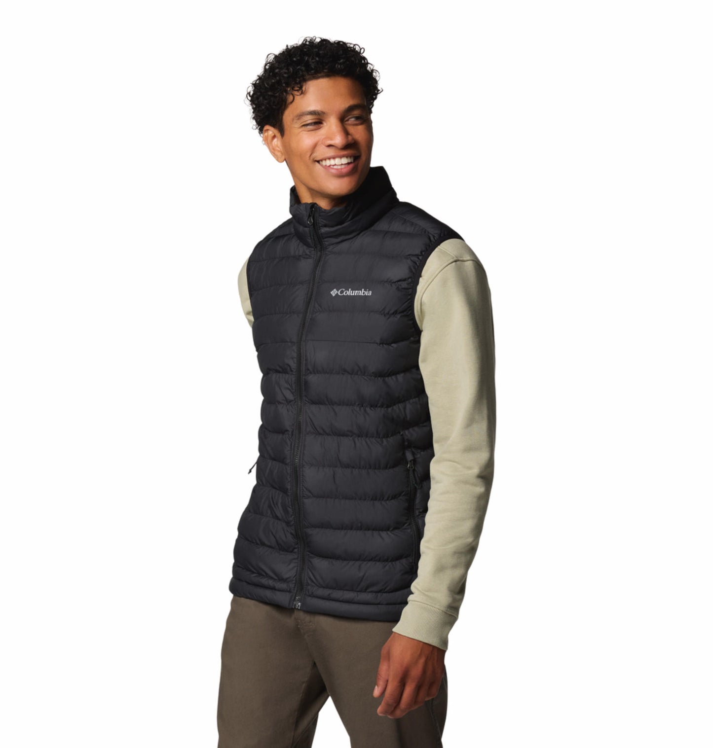 Columbia Mens Black Omni-Heat Reflective Powder Lite II Vest