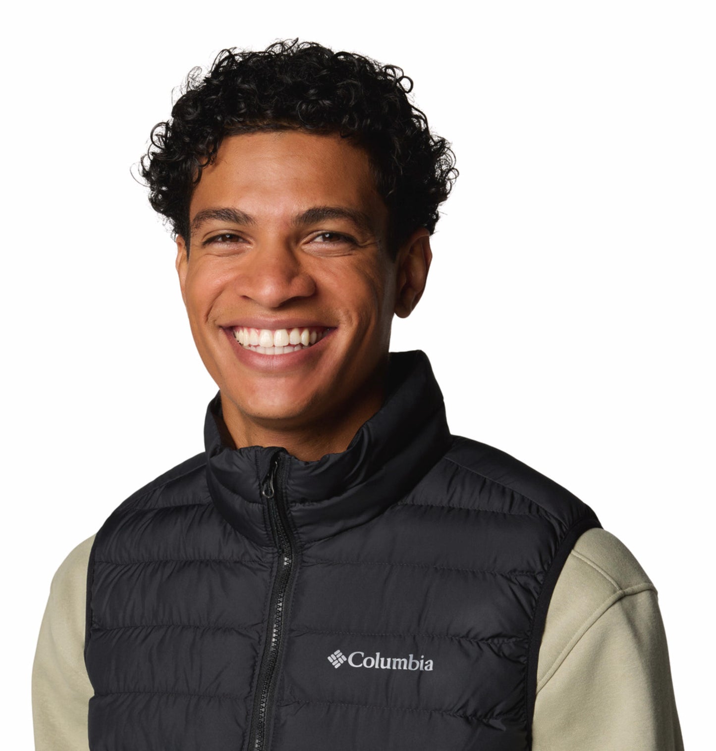 Columbia Mens Black Omni-Heat Reflective Powder Lite II Vest
