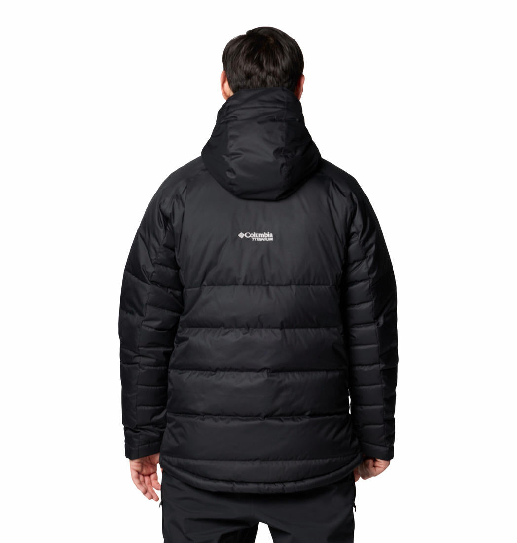 Columbia Mens Black Roaring Fork II Down Jacket