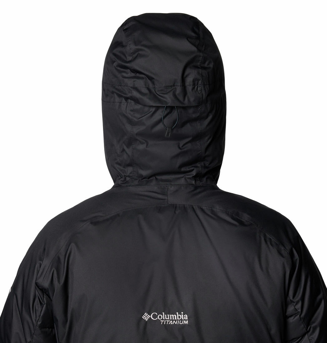 Columbia Mens Black Roaring Fork II Down Jacket
