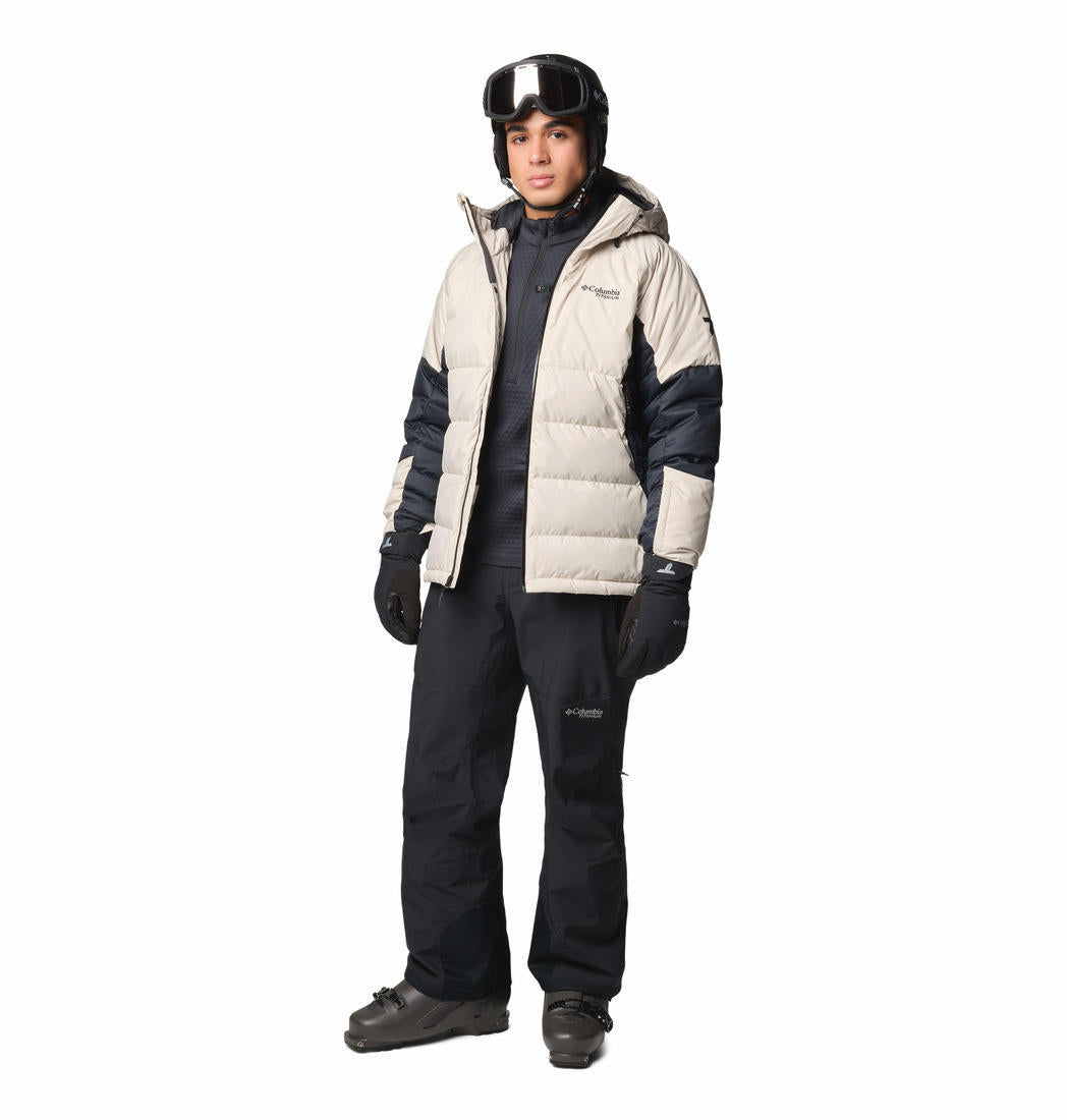 Columbia Mens Brown Roaring Fork II Down Jacket