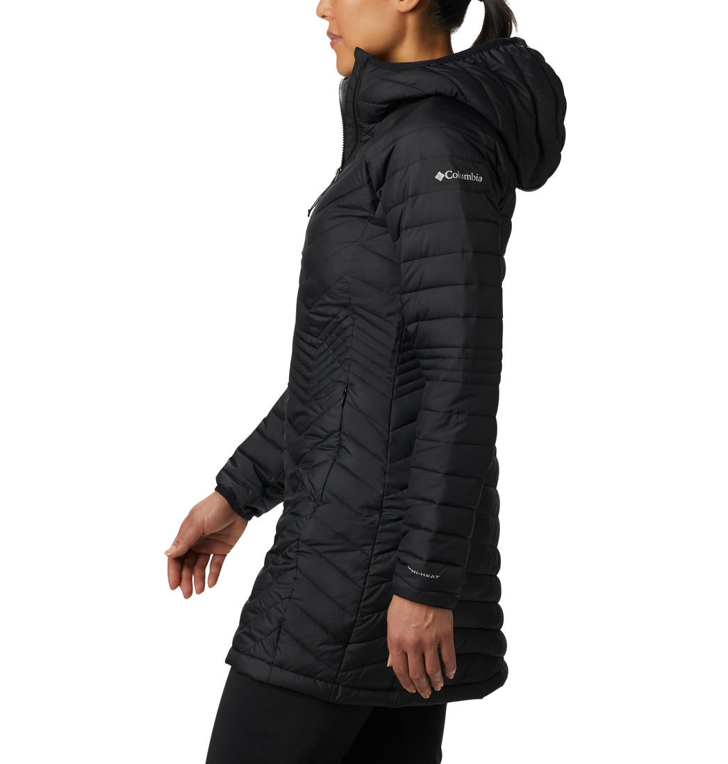 Columbia Women Black Powder Lite Mid Jacket
