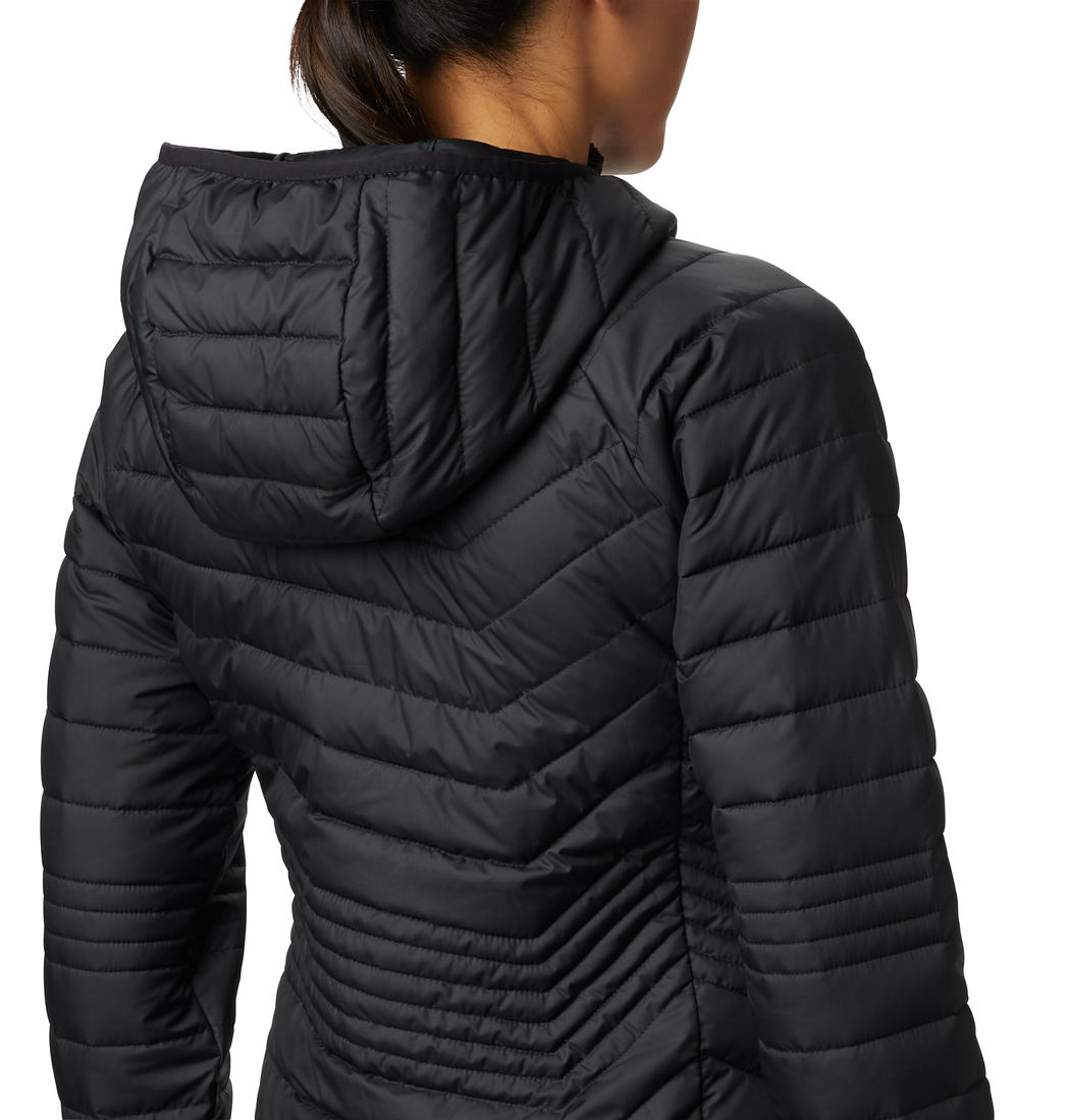 Columbia Women Black Powder Lite Mid Jacket