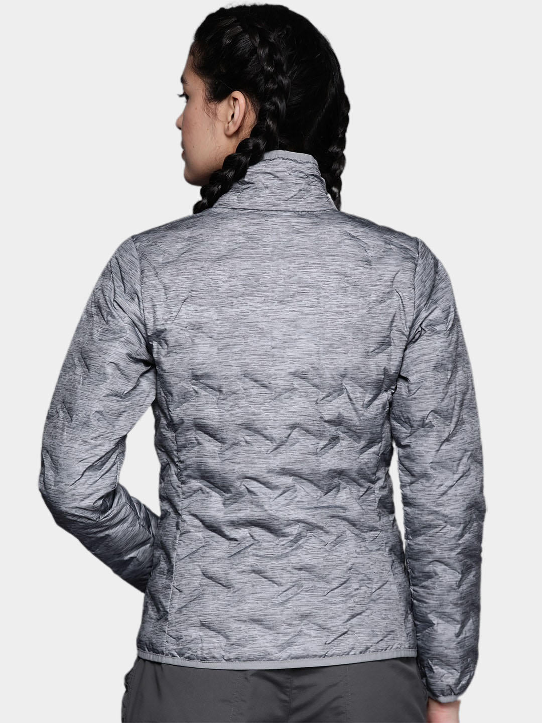 Columbia Women Grey Delta Ridge Down Jacket