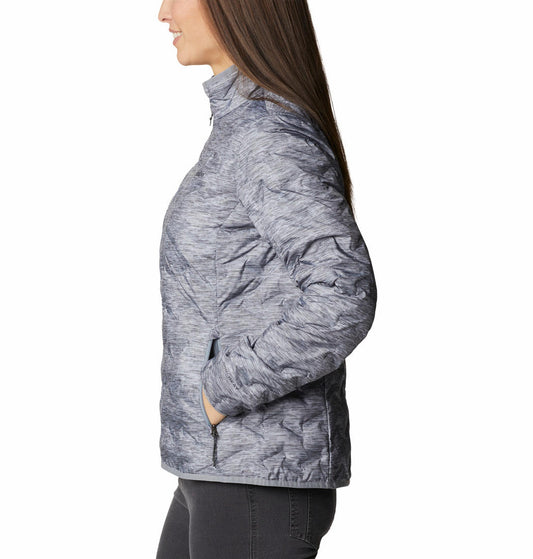 Columbia Women Grey Delta Ridge Down Jacket