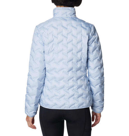Columbia Women Blue Delta Ridge Down Jacket