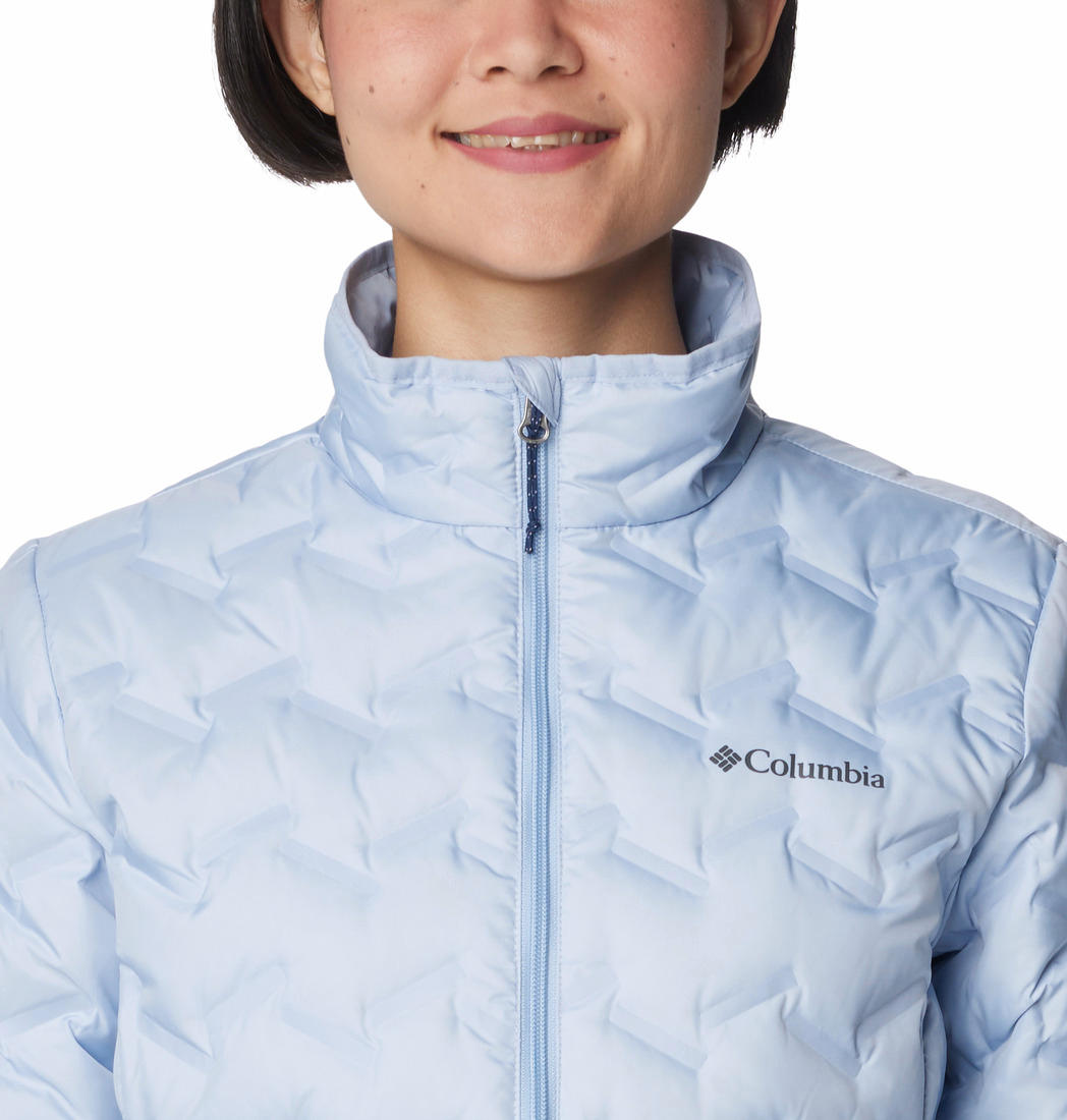 Columbia Women Blue Delta Ridge Down Jacket