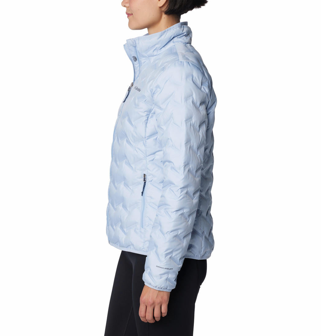 Columbia Women Blue Delta Ridge Down Jacket