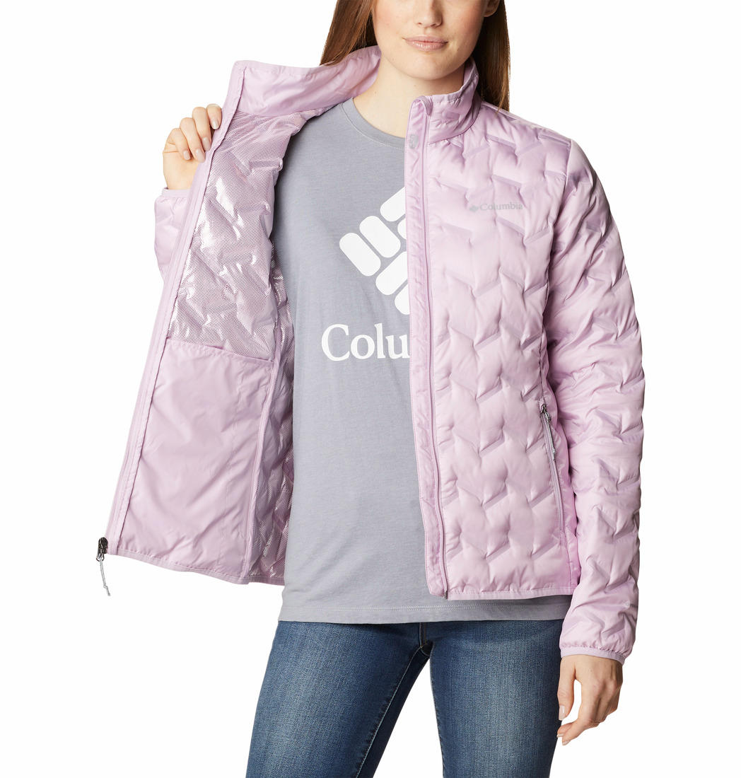 Columbia Women Purple Delta Ridge Down Jacket