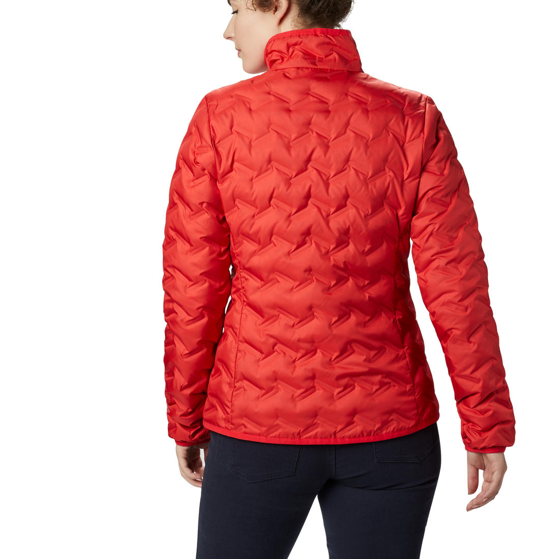 Columbia Women Red Delta Ridge Down Jacket