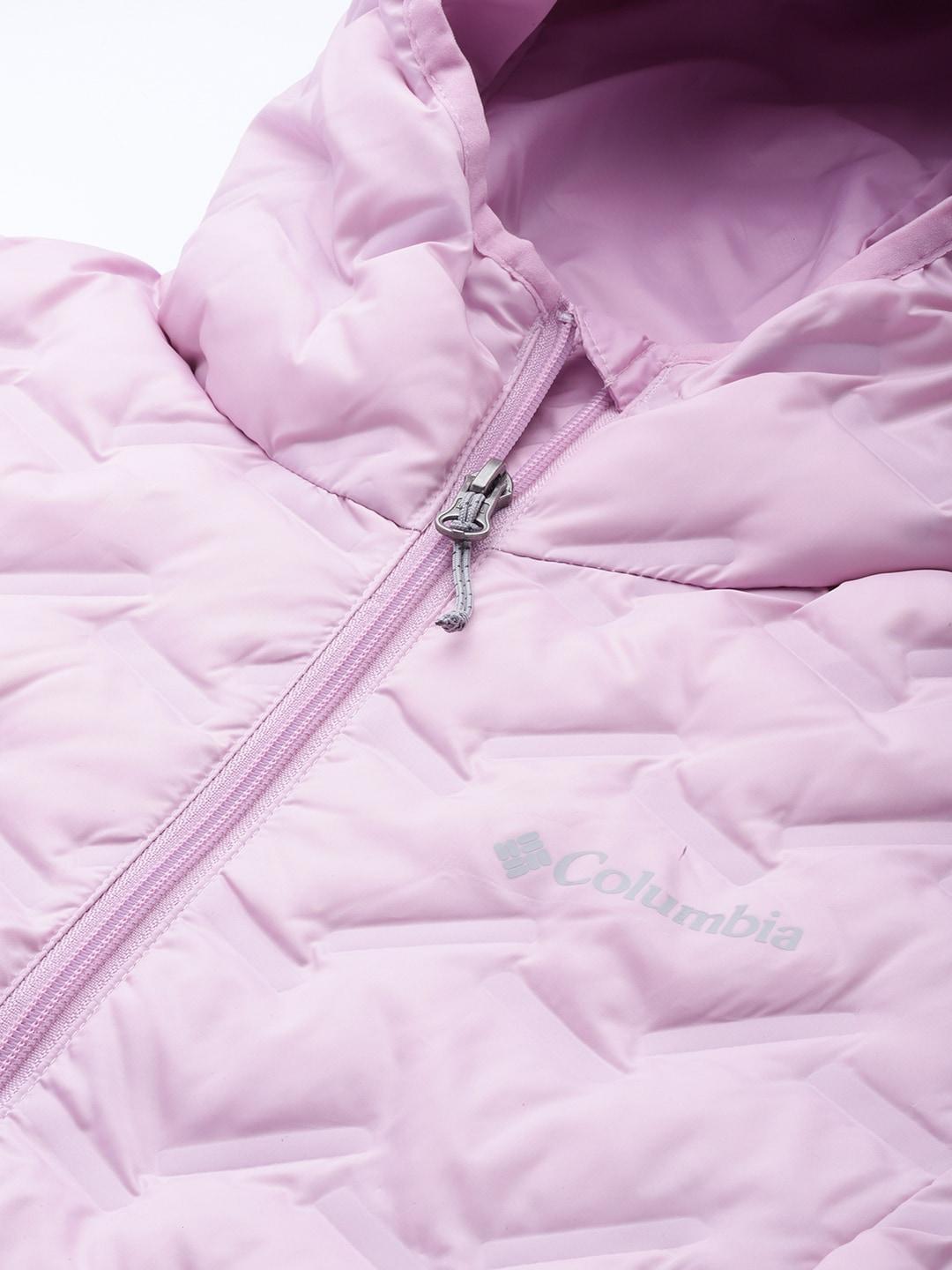 Columbia Women Purple Delta Ridge Down Hooded Jacket