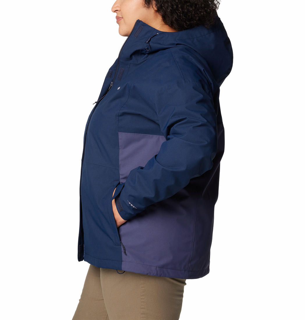 Columbia Womens Blue Hikebound II Jacket