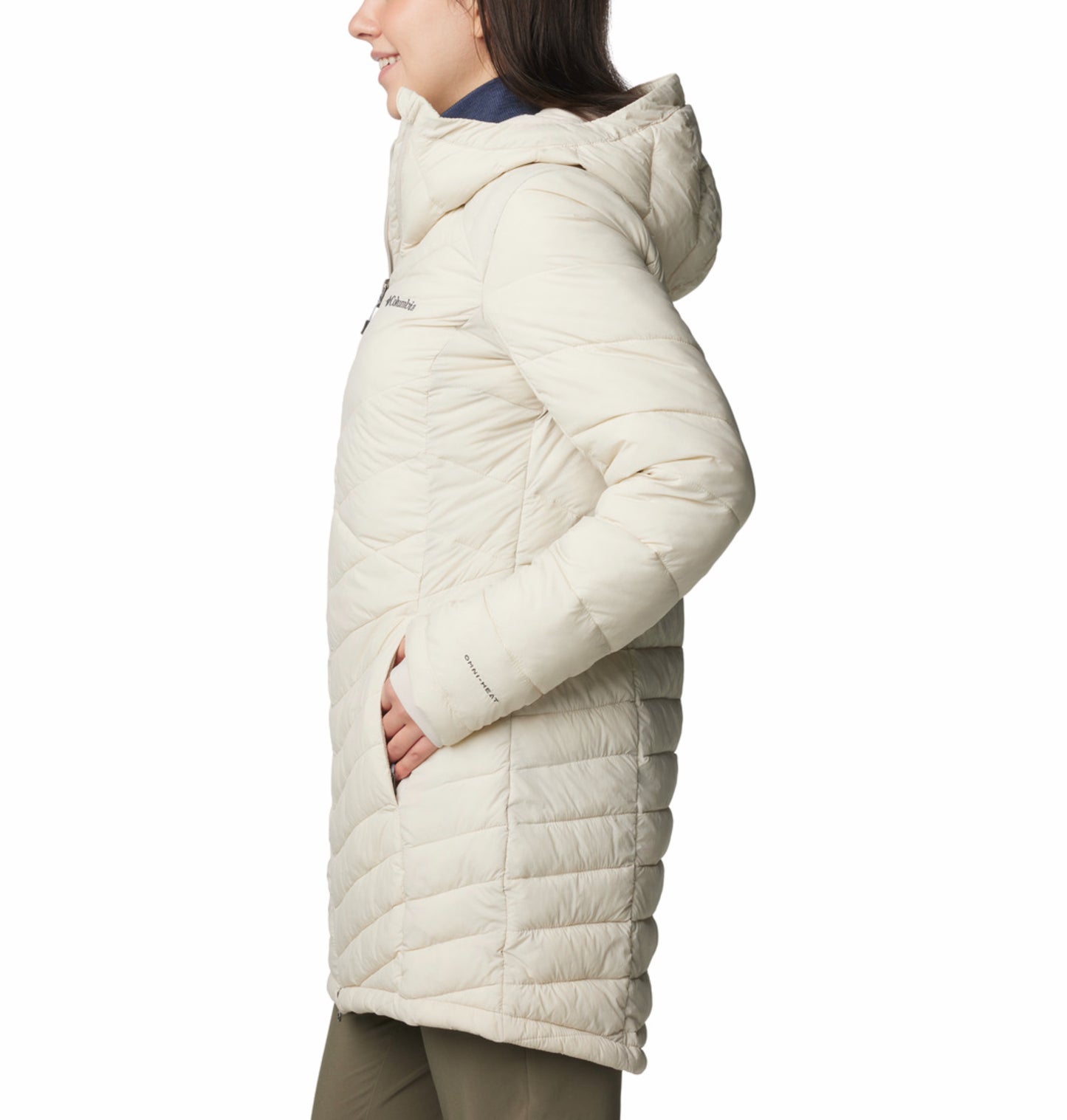 Columbia Women Beige OmniHeat Infinity Joy Peak II Jacket