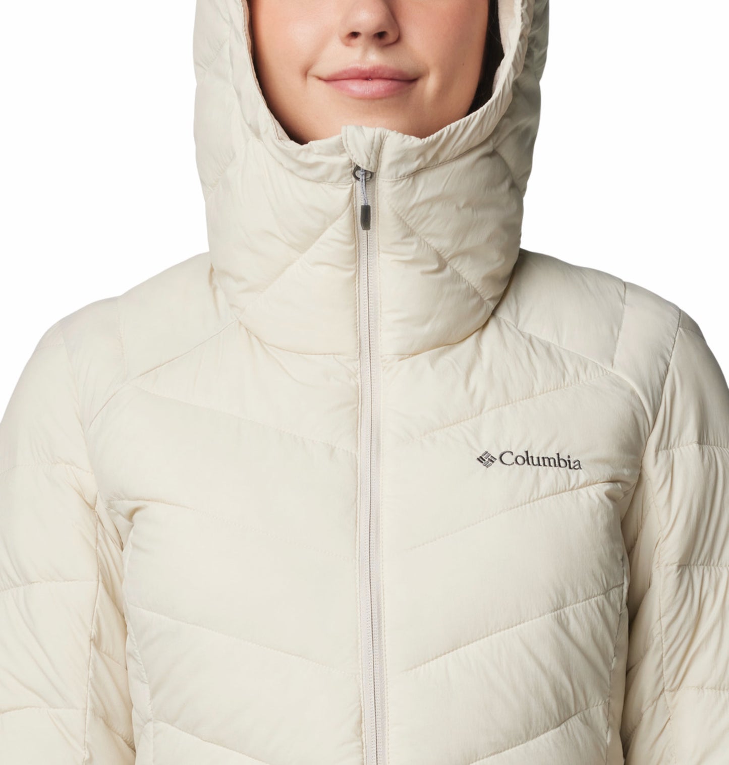 Columbia Women Beige OmniHeat Infinity Joy Peak II Jacket