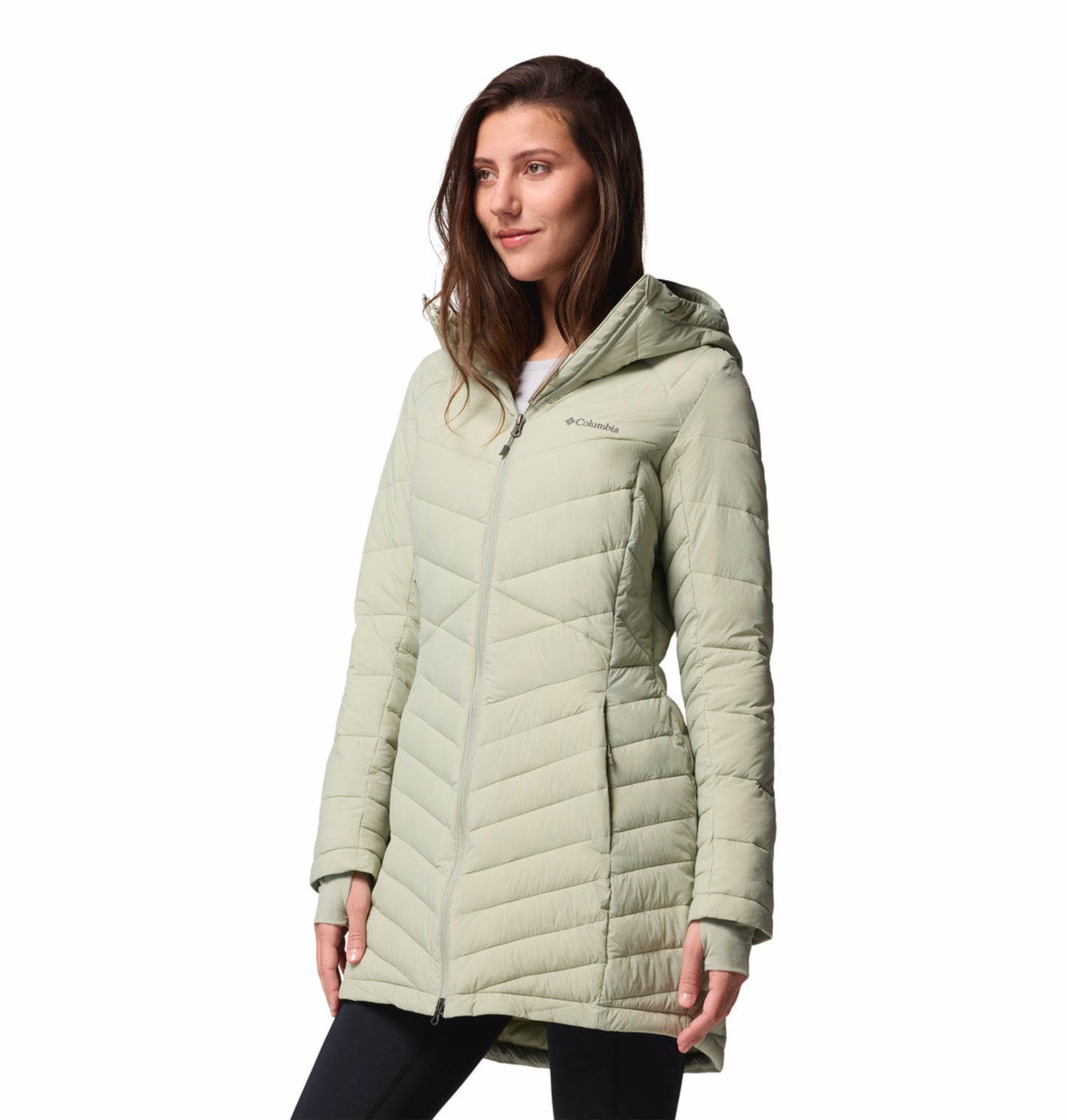 Columbia Women Green OmniHeat Infinity Joy Peak II Jacket