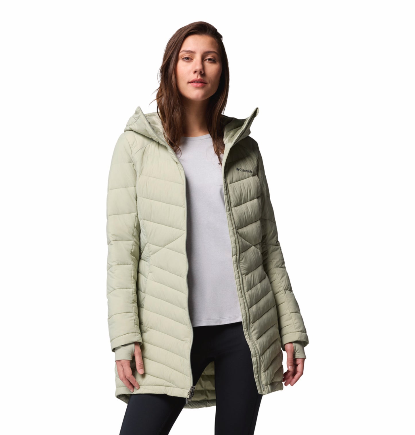 Columbia Women Green OmniHeat Infinity Joy Peak II Jacket