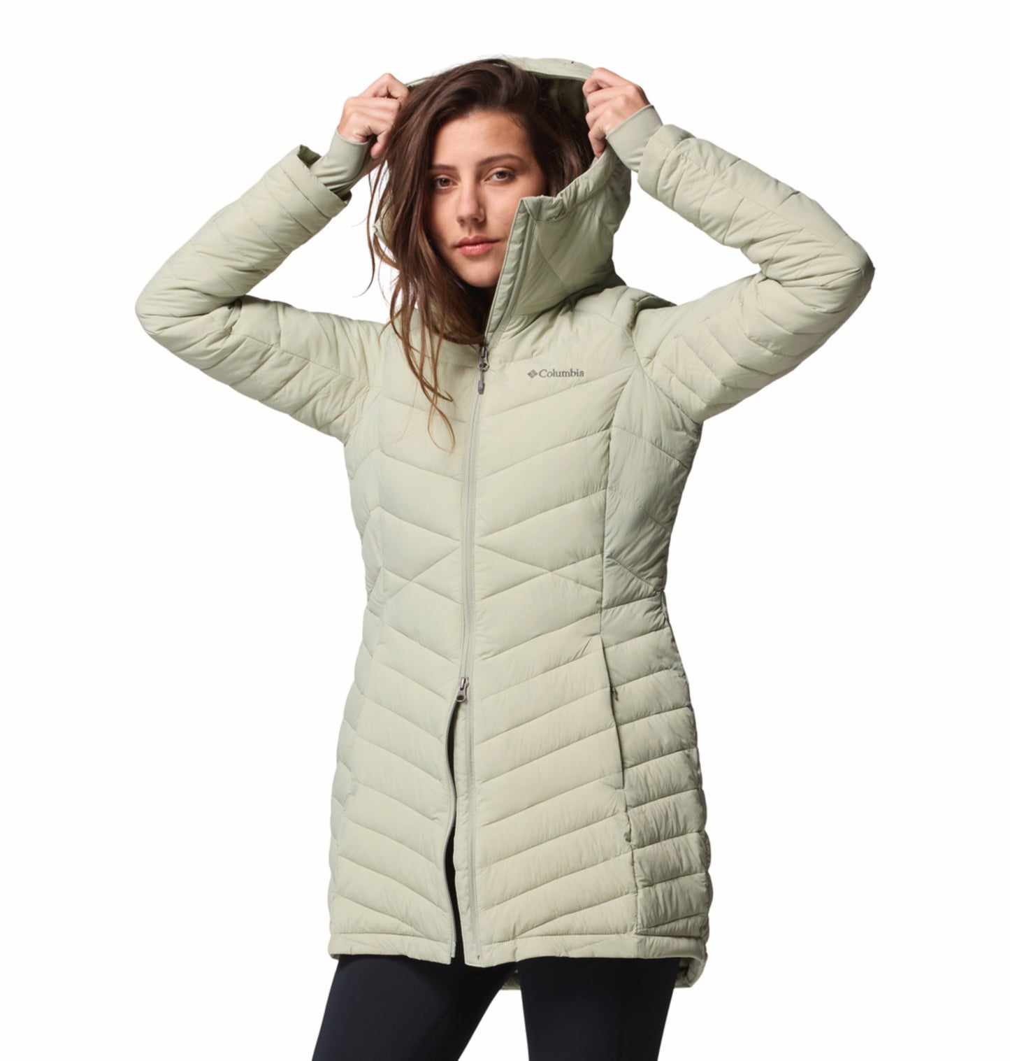 Columbia Women Green OmniHeat Infinity Joy Peak II Jacket