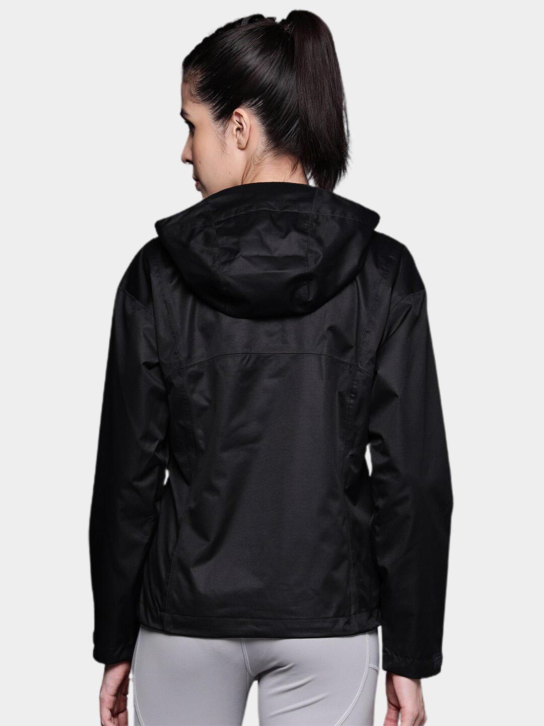 Columbia Women Black Hikebound Rain Jacket