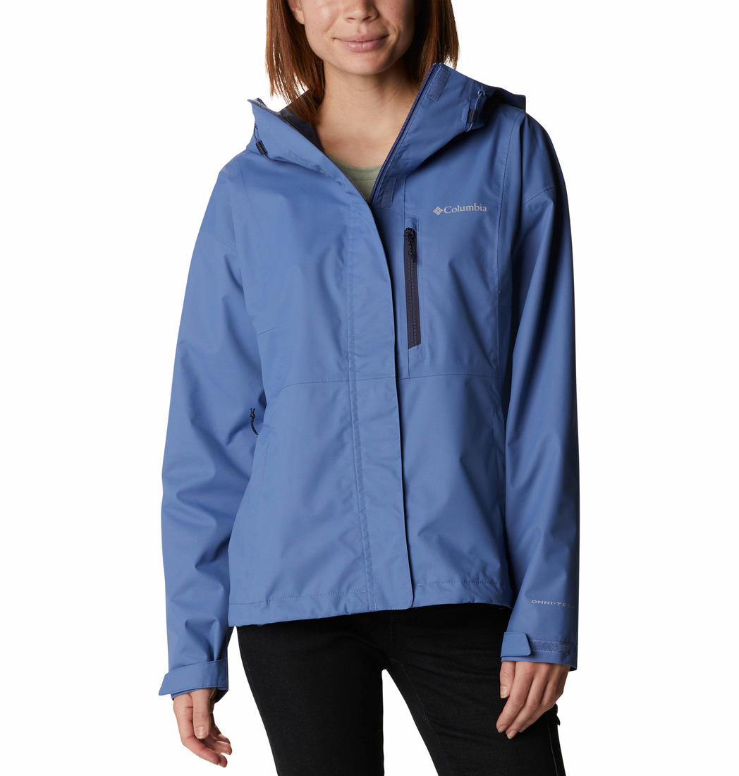 Columbia Women Blue Hikebound Rain Jacket