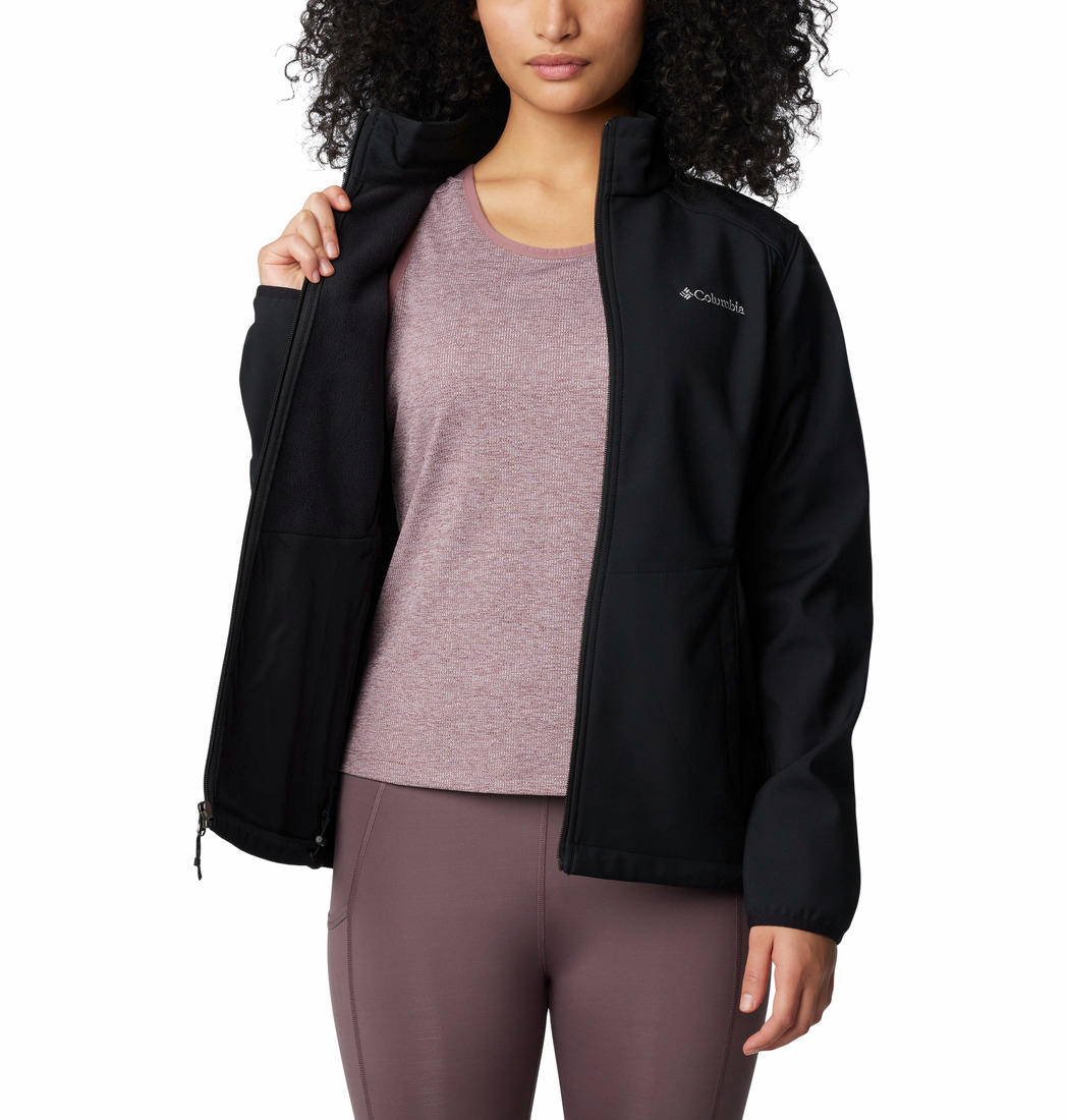 Columbia Womens Black Kruser Ridge III Softshell Jacket
