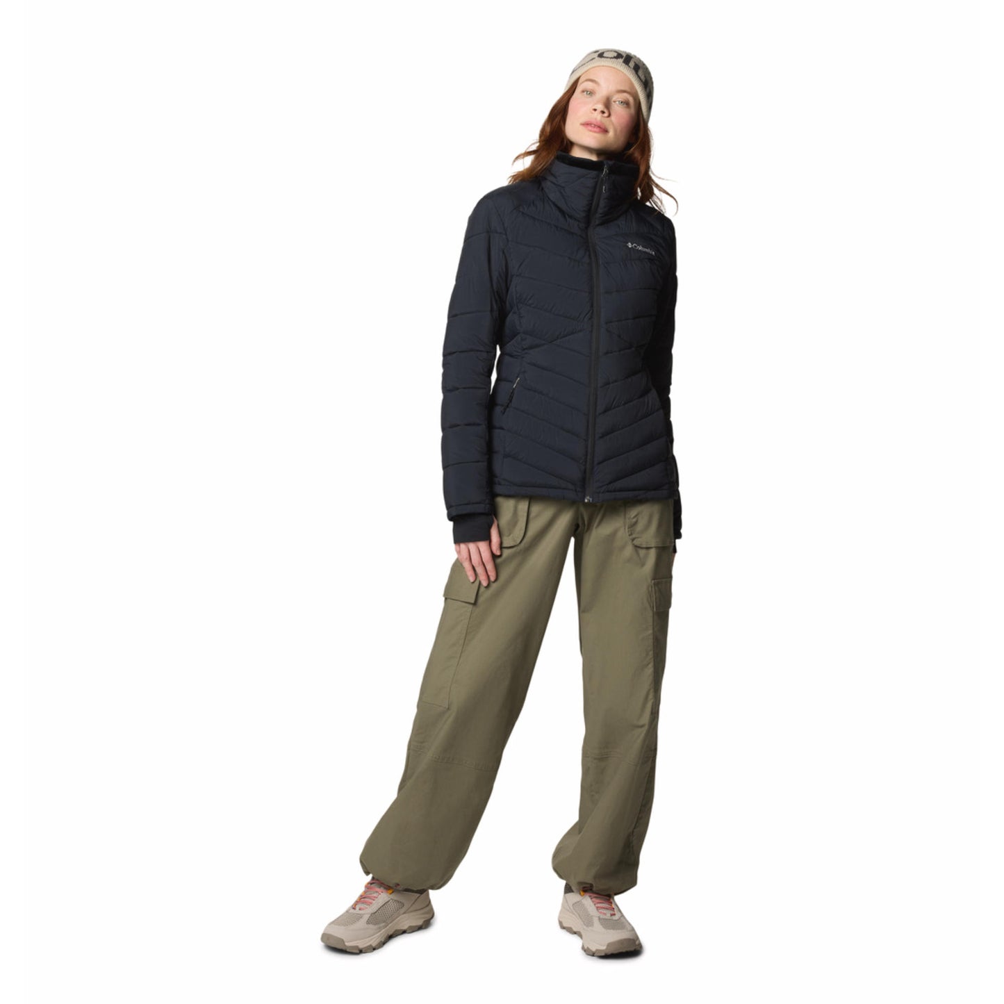 Columbia Women Black Omni-Heat Inifnity Joy Peak II Down Jacket